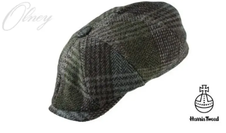 Olney Urban Harris Tweed Cap C1