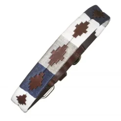 Pampeano Leather Dog Collar Roca