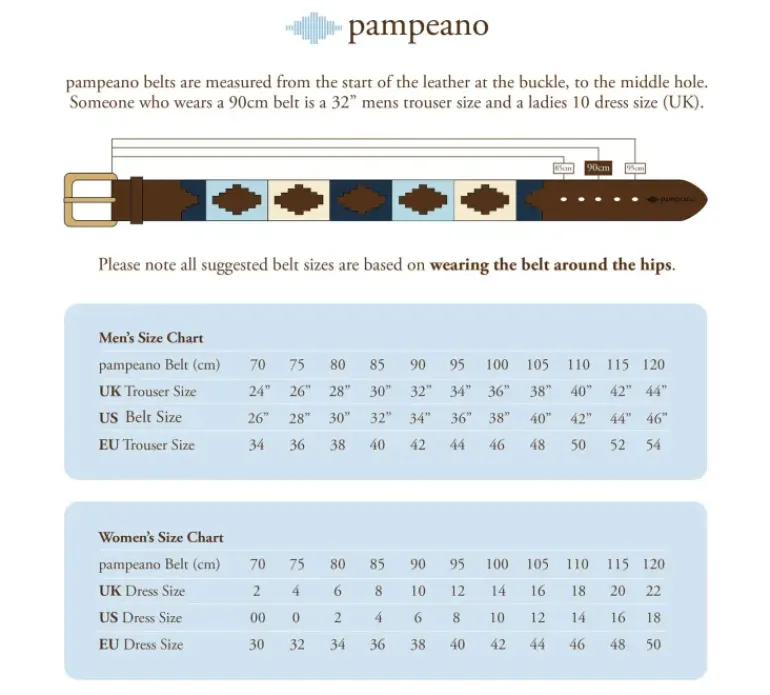 Pampeano Polo Belt Ceibo