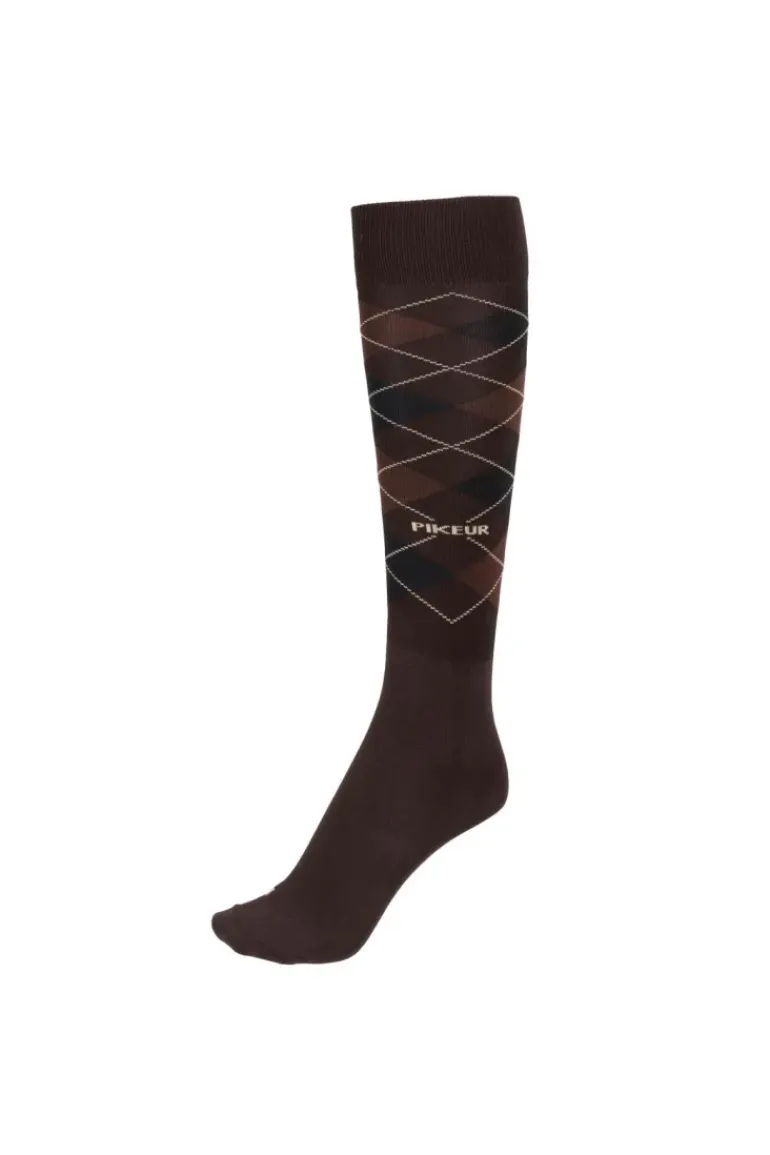 Pikeur Check Knee Socks AW23