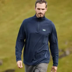 Ridgeline Men's Baseline Pull-On Zip Top