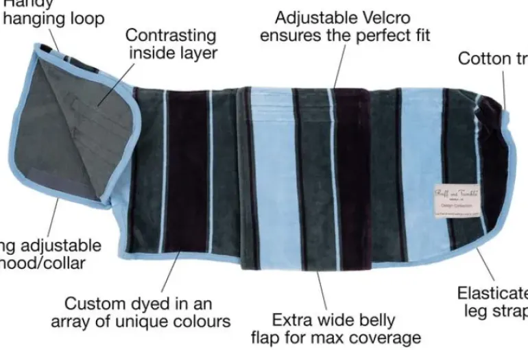 Ruff & Tumble Design Collection Drying Coat
