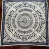 Sally Chapman Collection Silk Scarf Palais De Paris Navy