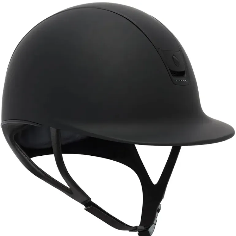 Samshield 2.0 Shadowmatt Dark Line 5 Crystals Trim Standard Helmet