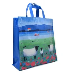 Samual Lamont Ailsa Black PVC Medium Gusset Bag
