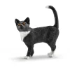 Schleich Black & White Cat