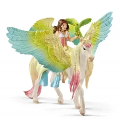 Schleich Fairy Surah with Glitter Pegasus