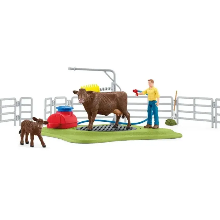 Schleich Farm World Happy Cow Wash