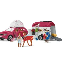 Schleich Horse Adventures Play Set with Car & Trailer