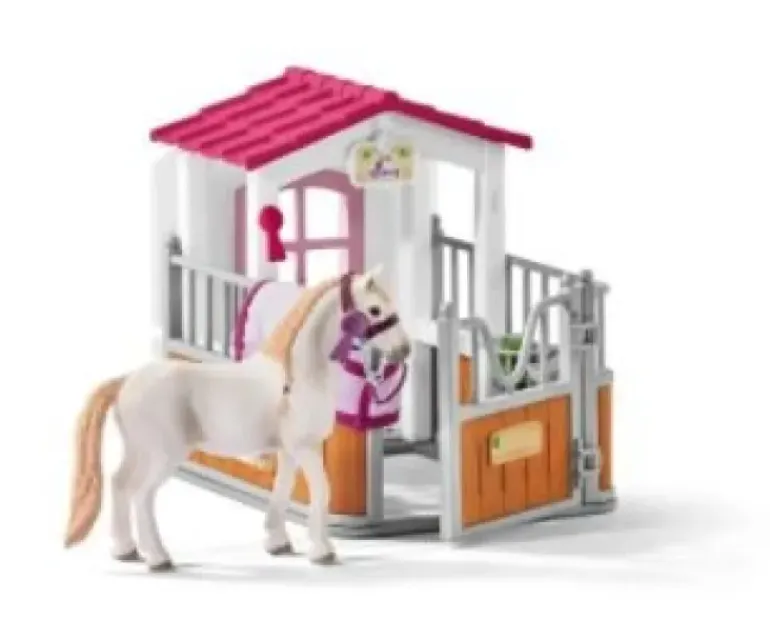 Schleich Horse Stall with Lusitano Mare