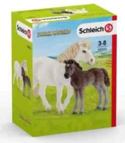Schleich Pony Mare & Foal