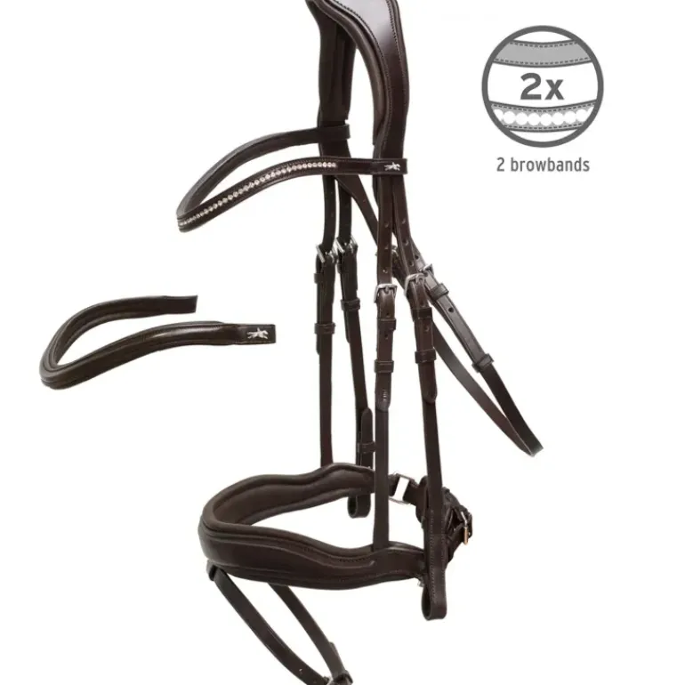 Schockemohle Stanford Wide Flash Bridle
