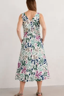 Seasalt Cornwall Sky Beyond Sleeveless V-Neck Dress