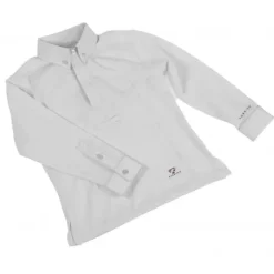 Shires Aubrion Kids' Long Sleeve Tie Shirt