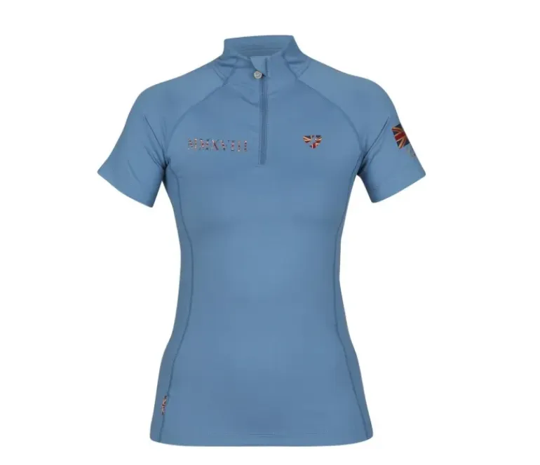 Shires Aubrion Women's Team Short Sleeve Base Layer