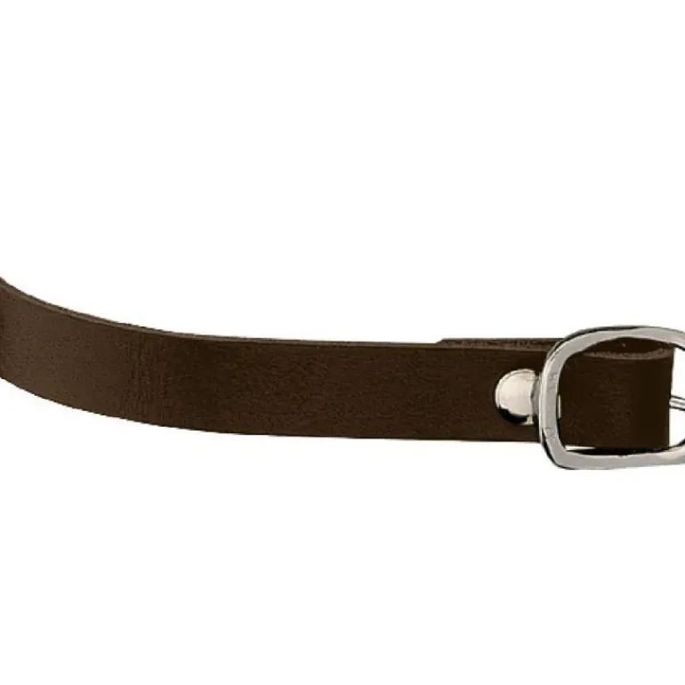 Sprenger Leather Spur Straps with Chrome Buckle