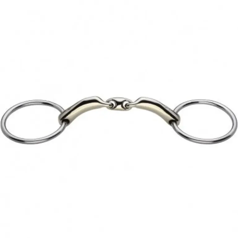 Sprenger Novocontact Loose Ring Single and double Jointed Snaffles