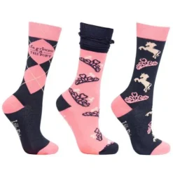 The Princess and the Pony Collection Socks by Little Rider (Pack of 3)