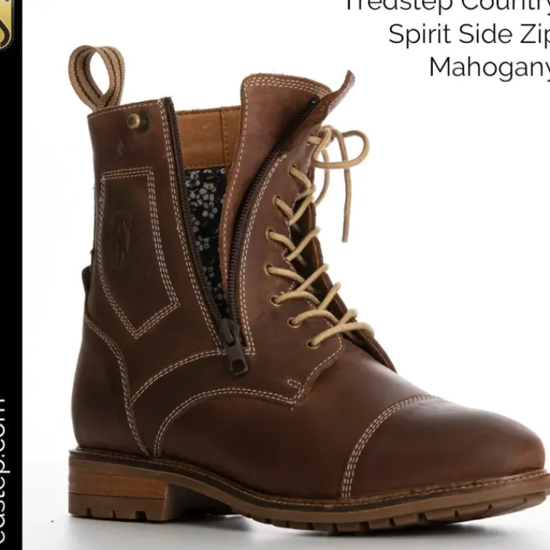 Tredstep Ireland Spirit Side Zip Jodhpur Boots