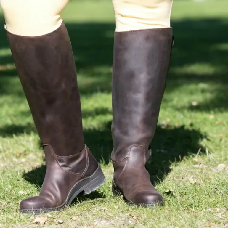 Tuffa Women's Broadland Plus-Size Riding Boots