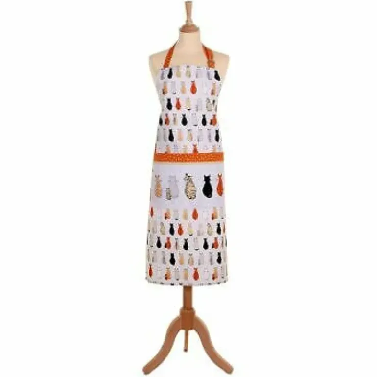 Ulster Weavers Cotton Apron Cats In Waiting