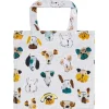 Ulster Weavers Wipeable PVC Medium Gusset Bag with Long Handles Mutley Crew