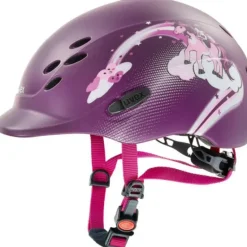 Uvex Onyxx Kids Riding Helmet Princess Berry Matt