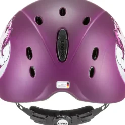 Uvex Onyxx Kids Riding Helmet Princess Berry Matt