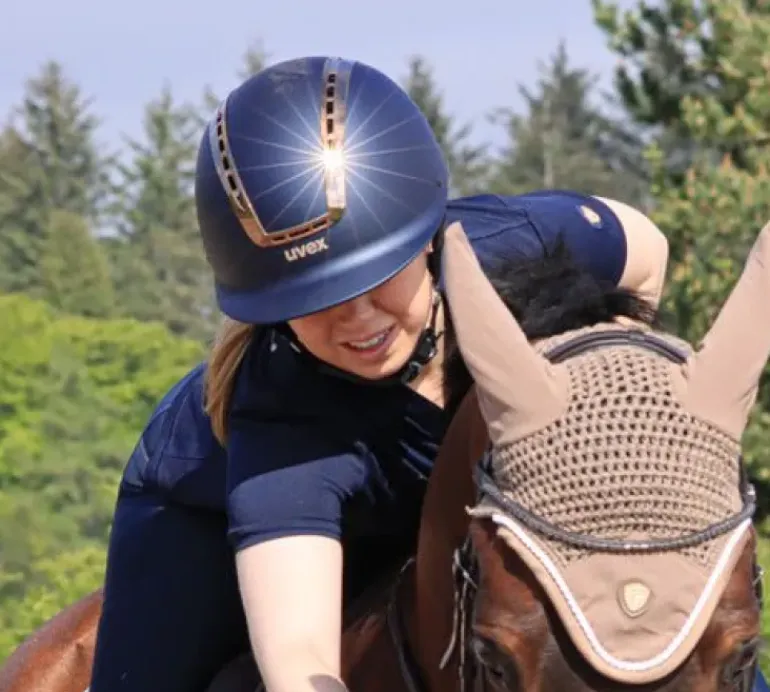 Uvex Suxxeed Chrome Riding Helmet