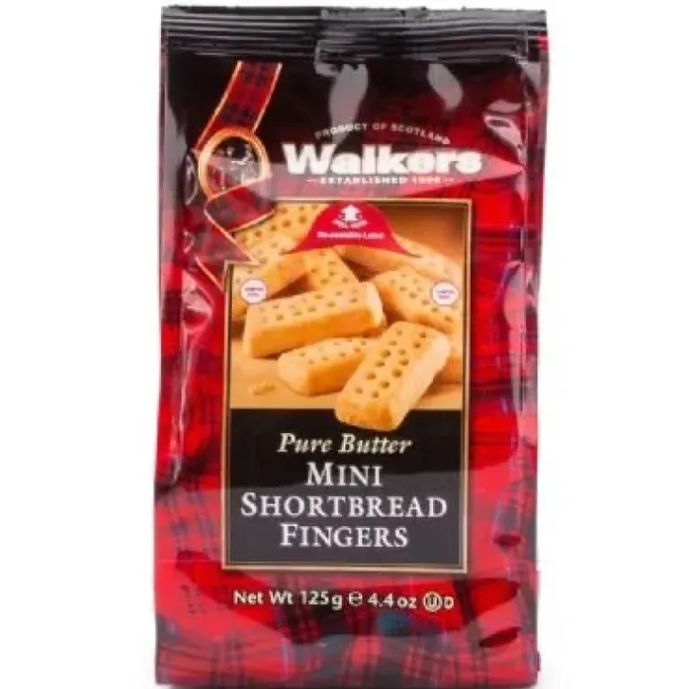 Walkers Mini Shortbread Fingers 125g