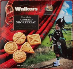 Walkers Piper Assorted Shortbread Tin