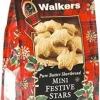 Walkers Pure Butter Shortbread Mini Festive Stars 125g