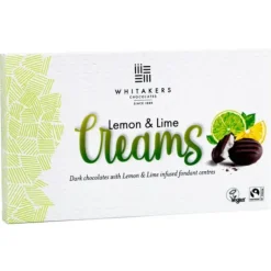 Whitakers Chocolates Lemon & Lime Crèmes 150g