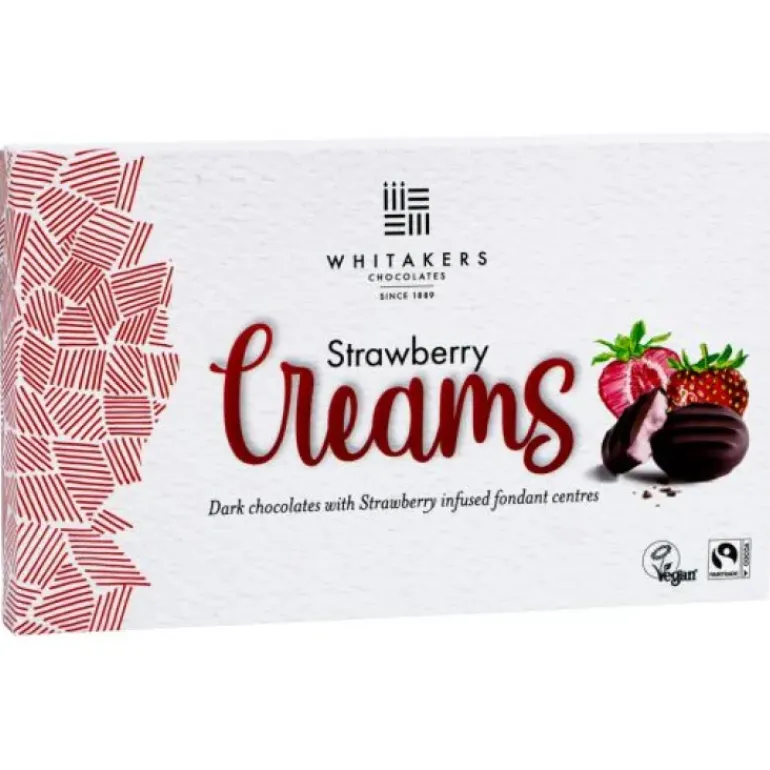 Whitakers Chocolates Strawberry Crèmes 150g