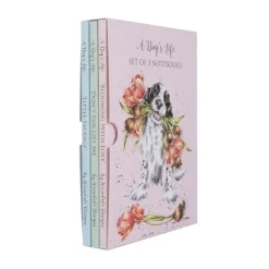 Wrendale 'A Dogs Life' Set Of 3 Notebooks