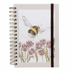 Wrendale Bee Spiral Bound Notebook A5