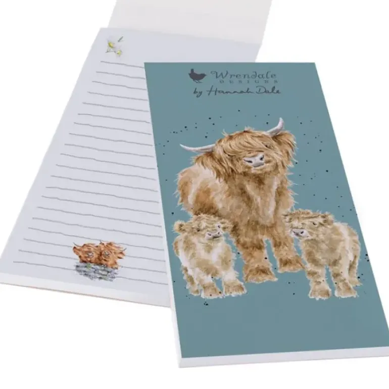 Wrendale 'Highland Wishes' Magnetic Shopping Pad