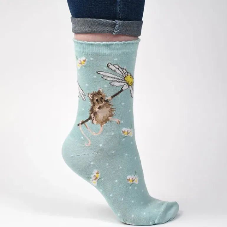 Wrendale 'Oops a Daisy' Socks