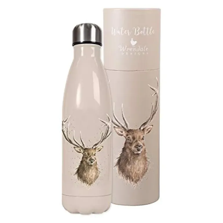 Wrendale 'Portrait Of A Stag' Hot or Cold Drinks Bottle 500ml