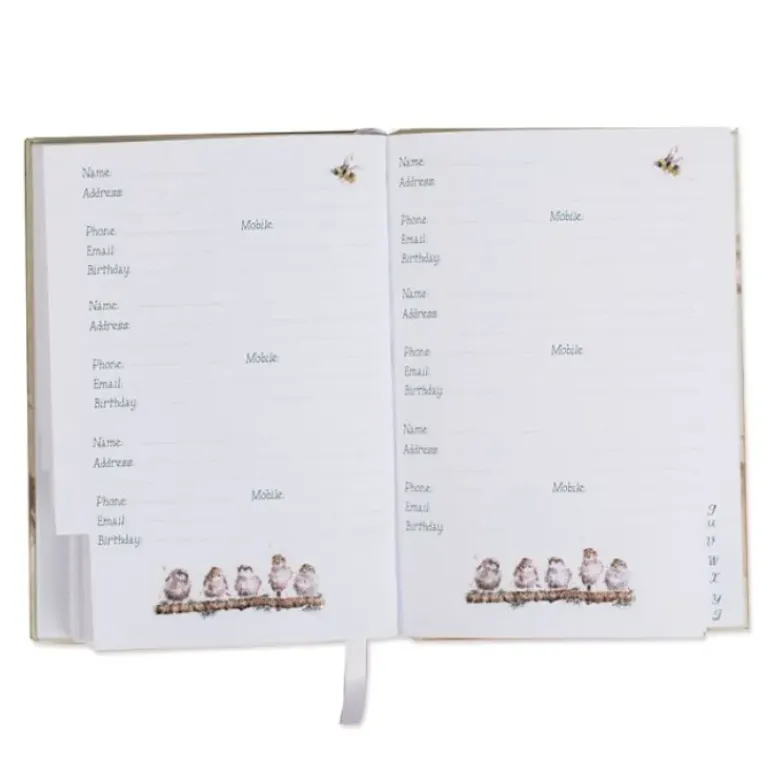 Wrendale 'The Flower Pot' Address Book