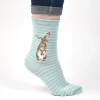 Wrendale 'The Hare And The Bee' Socks